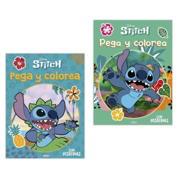 Książeczka do kolorowania „Lilo i Stich” PegaColor z naklejkami