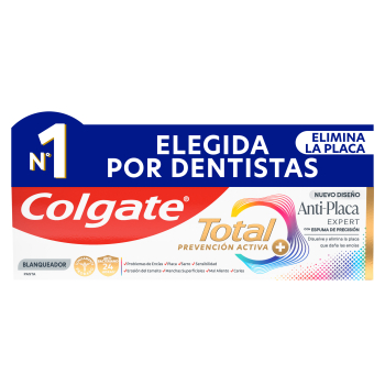 Pasta de dientes Total Plaque Anti-Placa Expert Blanqueadora Pasta de dientes Total Plaque Anti-Placa Expert Blanqueadora