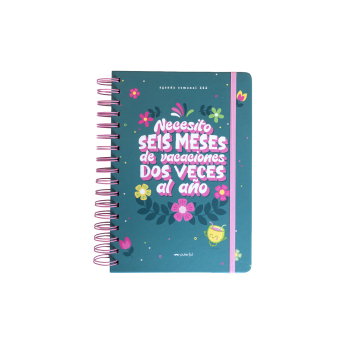 Agenda Anual Necesito 6 meses de vacaciones