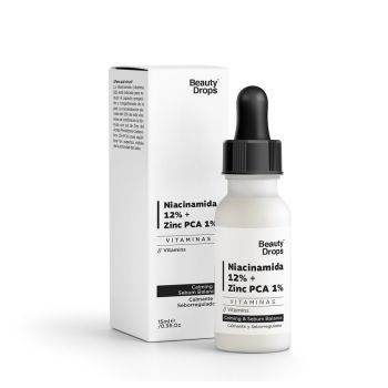 Niacinamide 12% + Zinco PCA 1% + Zinco PCA 1%.