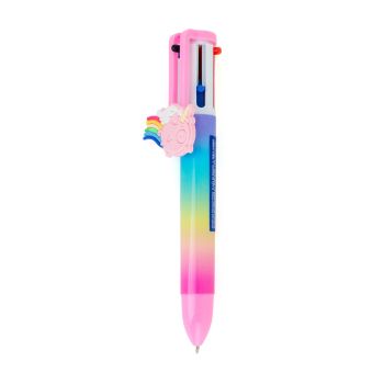 Penna a sfera cerdicornio multicolore