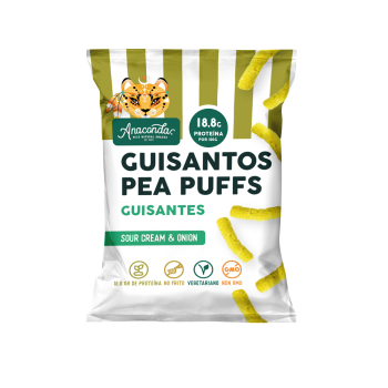 Snack al sapore di piselli Pea Puff