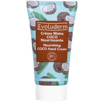 Crema idratante per le mani al cocco