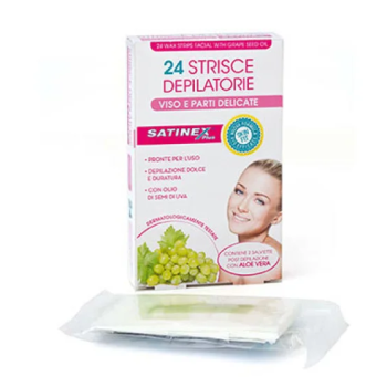 Strisce depilatorie per il viso