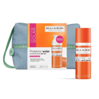 Pack Sun Fluido Solare SPF50 Pelle Secca + Borsa Jean