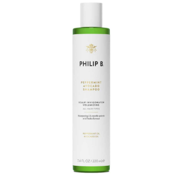 Shampoo alla menta piperita e all'avocado
