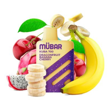 Sigaretta Elettronica Usa e Getta Kuba 700 DragonFruit Banana Cherry