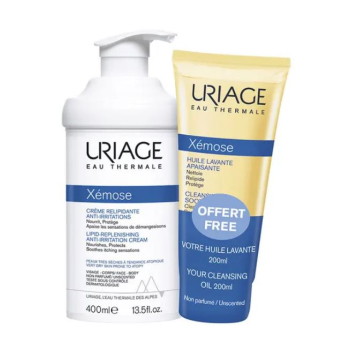 Pack Xémose Crème Relipidante + Huile Nettoyante