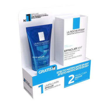 Set: Effaclar Mat – feuchtigkeitsspendende, mattierende Creme + Effaclar Gel-Mousse