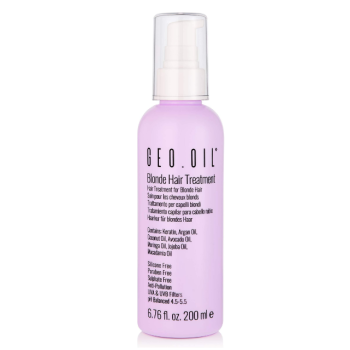 Trattamento per capelli biondi