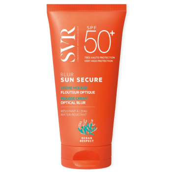 Crema Mousse Effetto Sfumato Ottico SPF50+ Senza Profumo Sun Sec Blur