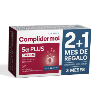 Complidermol 5 Alfa Plus Gélules Chute de Cheveux