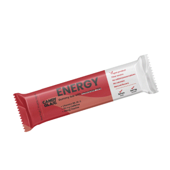 Barre Gummy Énergétique Chocolat 70%