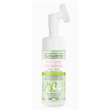 Schiuma micellare all'aloe vera