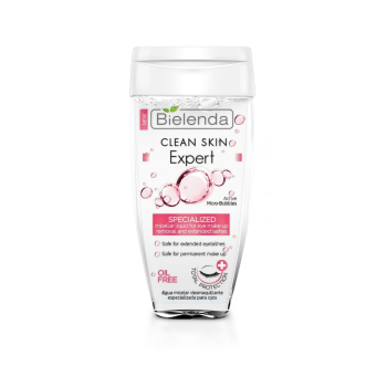 Clean Skin Expert Płyn Micelarny do Demakijażu Oczu i Sztucznych Rzęs