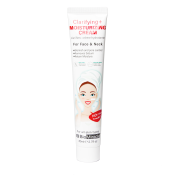 Crema viso chiarificante + idratante