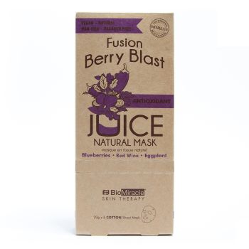 Fusion Berry Blast Maschera al succo di mirtillo naturale antiossidante