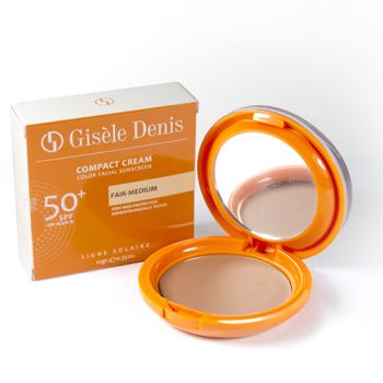 Protezione Solare Viso Compatta con Colore 