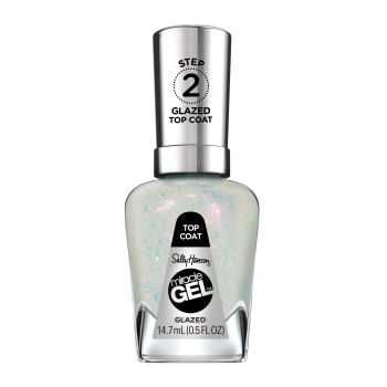 Miracle Gel Smalto per Unghie Top Coat Glazed
