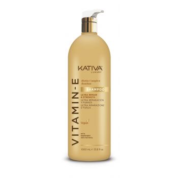 Shampoo Ultra Repair &amp; Strength con Vitamina E, Biotina e Bambù