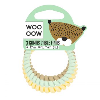  Set 3 gomme sottili per cavi 