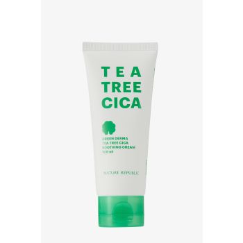Green Derma Tea Tree Cica Crema Riparatrice