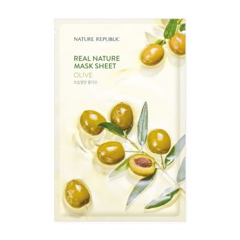 Real Nature Maschera con Estratto di Oliva 