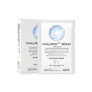 Siero maschera viso illuminante Hyaluronx3