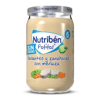 Potito Suprema di Merluza con piselli e carote