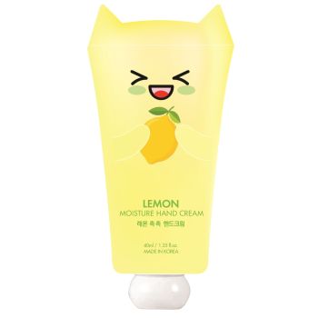 Crema idratante per le mani al limone