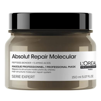Masque Professionnel Concentré Absolut Repair Molecular pour Cheveux Abîmés