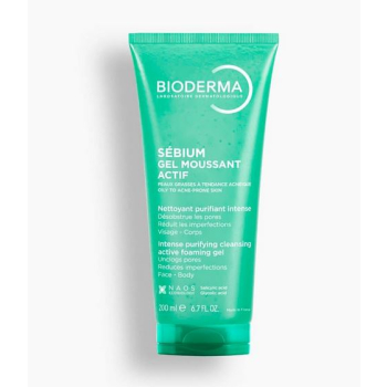 Sébium Gel Moussant Actif Gel Detergente