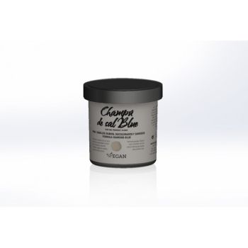 Shampoo per capelli biondi al sale blu