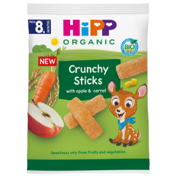 Snack Croccante con Mela e Carota