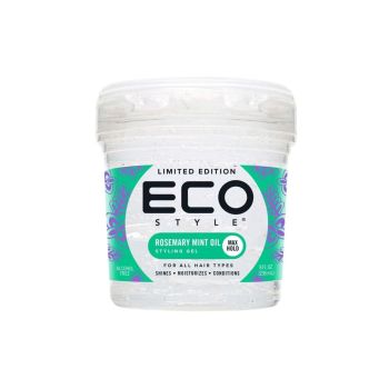 Gel fissante e modellante all'olio di rosmarino e menta