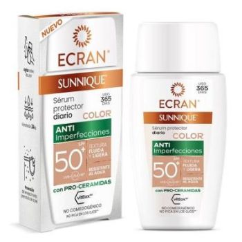 Sunnique Siero di protezione solare quotidiana con colorazione SPF 50+