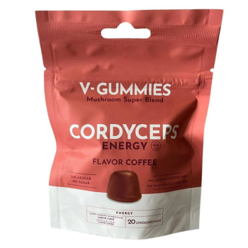 Caramelle Gommose Energia Naturale Cordyceps Gusto Caffè