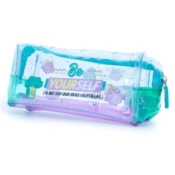 Beauty-case/Astuccio Trasparente - Be Yourself