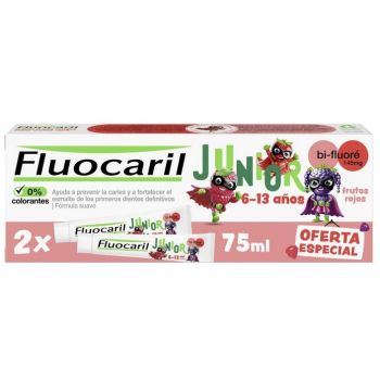 Junior Dentifricio Frutti Rossi 6-13 Anni 
