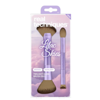 Edycja Limitowana Lilac Skies Twlight Glow Brush Duo