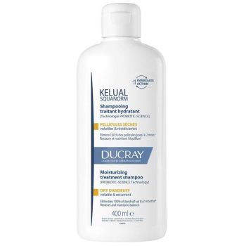 Shampoo trattante idratante per forfora secca di kelual squanorm