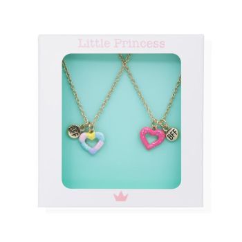 Little Princess Set 2 Catene BFF Heart