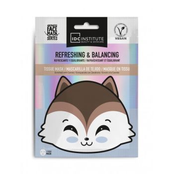 Maschera per il viso rinfrescante e riequilibrante