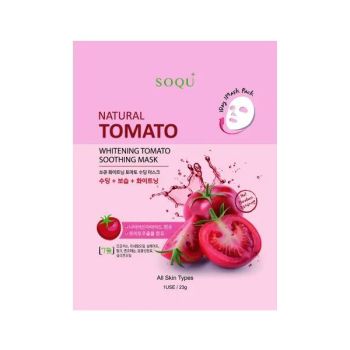 Maschera illuminante con pomodoro naturale