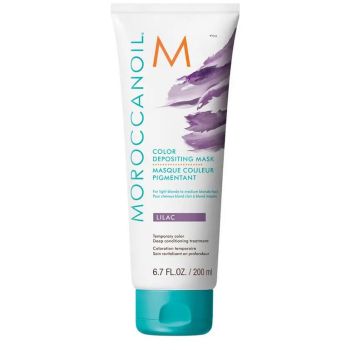 Maschera idratante con colorito lilla