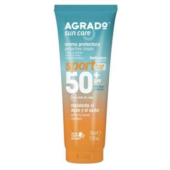 Crema solare viso sport SPF 50+