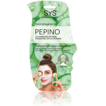 Maschera viso idratante e detergente al cetriolo