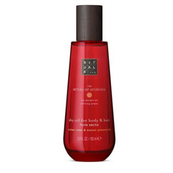 Il Rituale dell'olio secco per corpo e capelli ayurvedico