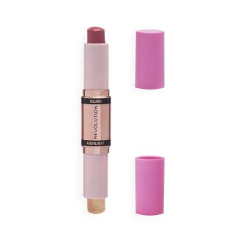 Highlighter- und Rouge-Duo-Stick