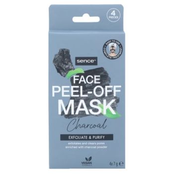 Face Peel-Off Charcoal Maschera Esfoliante